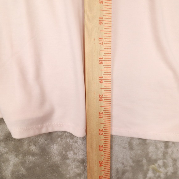 Joie‎ Pink Pullover Dolman Short Sleeve Smocked High Neck Top Women's Size Small - Picture 5 of 6